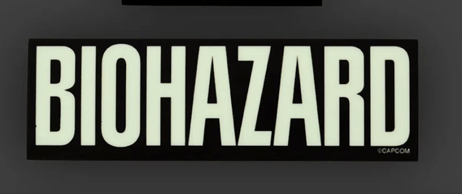 BIOHAZARD 30th Ann Exhibition - Glow In The Dark Sticker