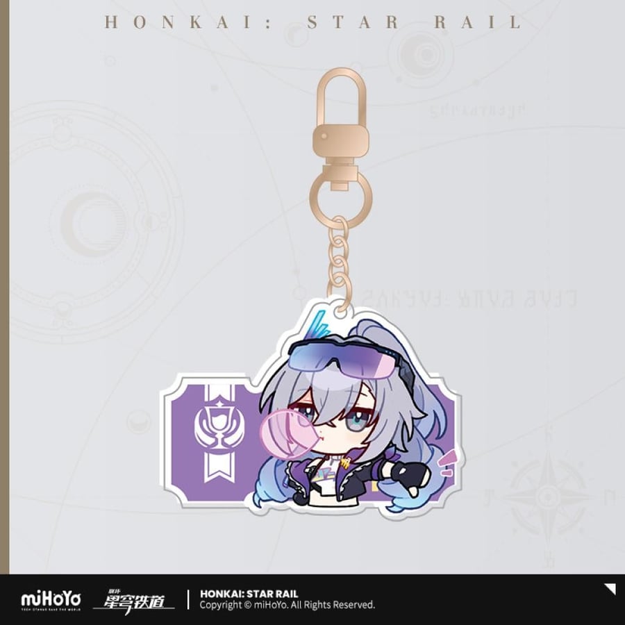 Honkai Star Rail - Chibi Pom-Pom Series Keychain