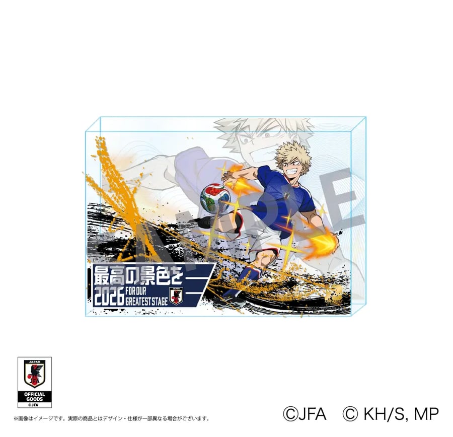 My Hero Academia - Japan Soccer Team Ver Acrylic Block