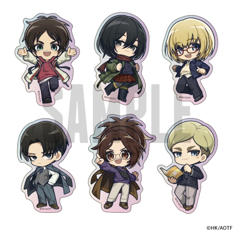 Attack On Titan - Travel Ver Stickers