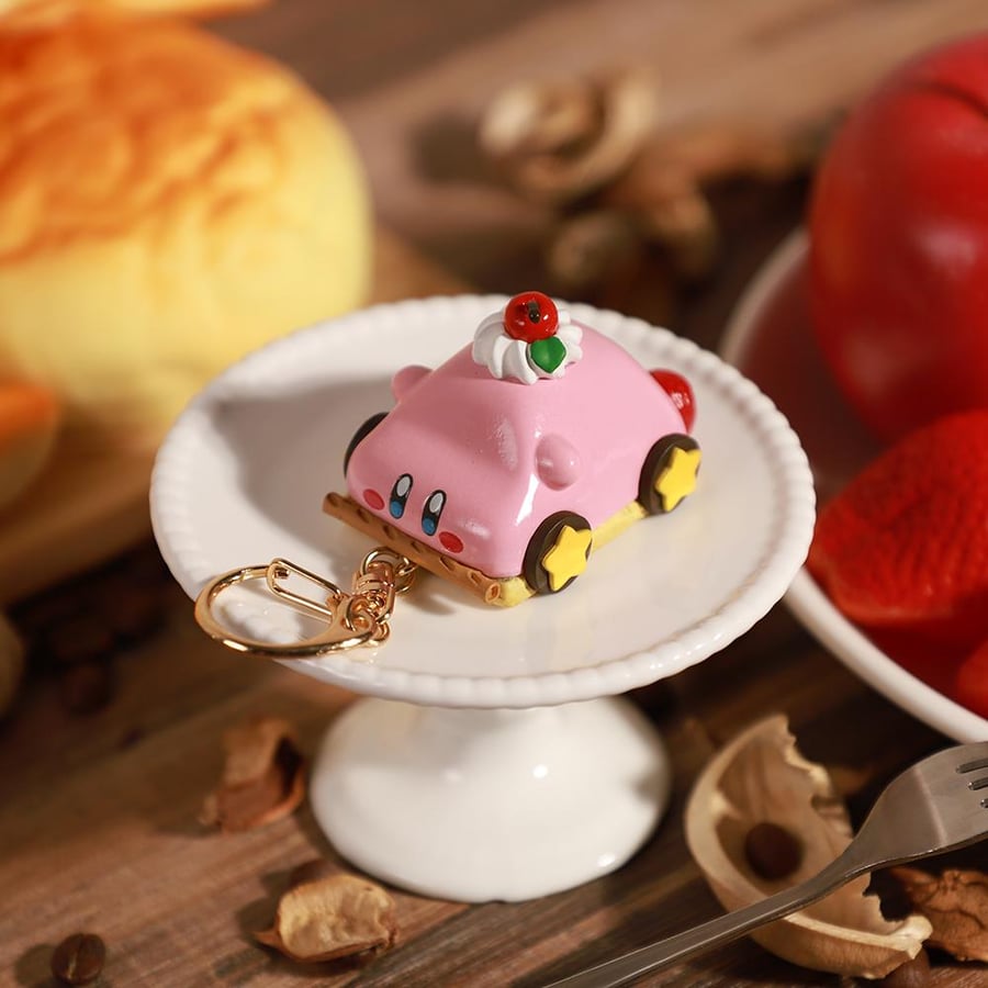 Kirby Cafe - Kirby Car Keychain