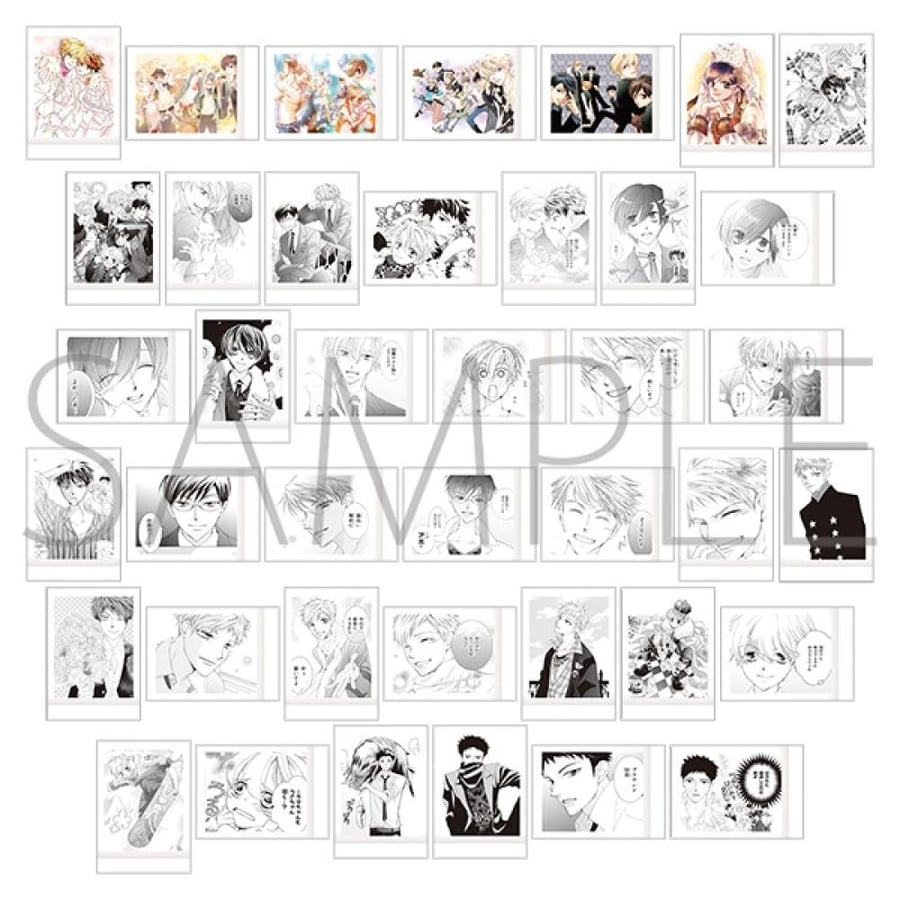 Ouran High School Host Club - 3-Set Photocard By Luck