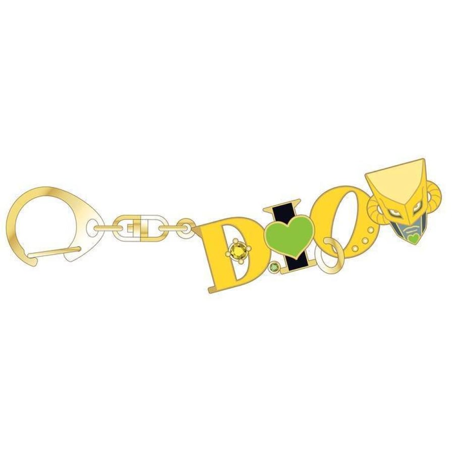 Jojo Universe - Metallic Name Keychains