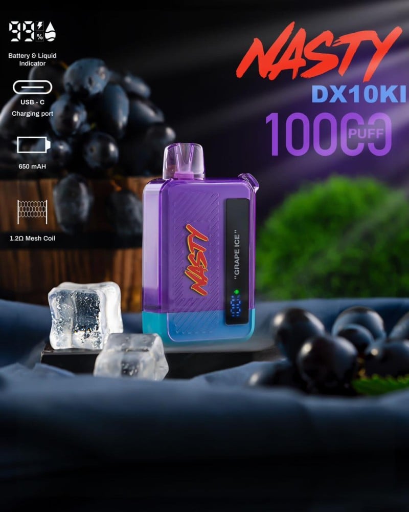 ناستي بار 10000 سحبة - NASTY BAR DX10K 10000 puffs
