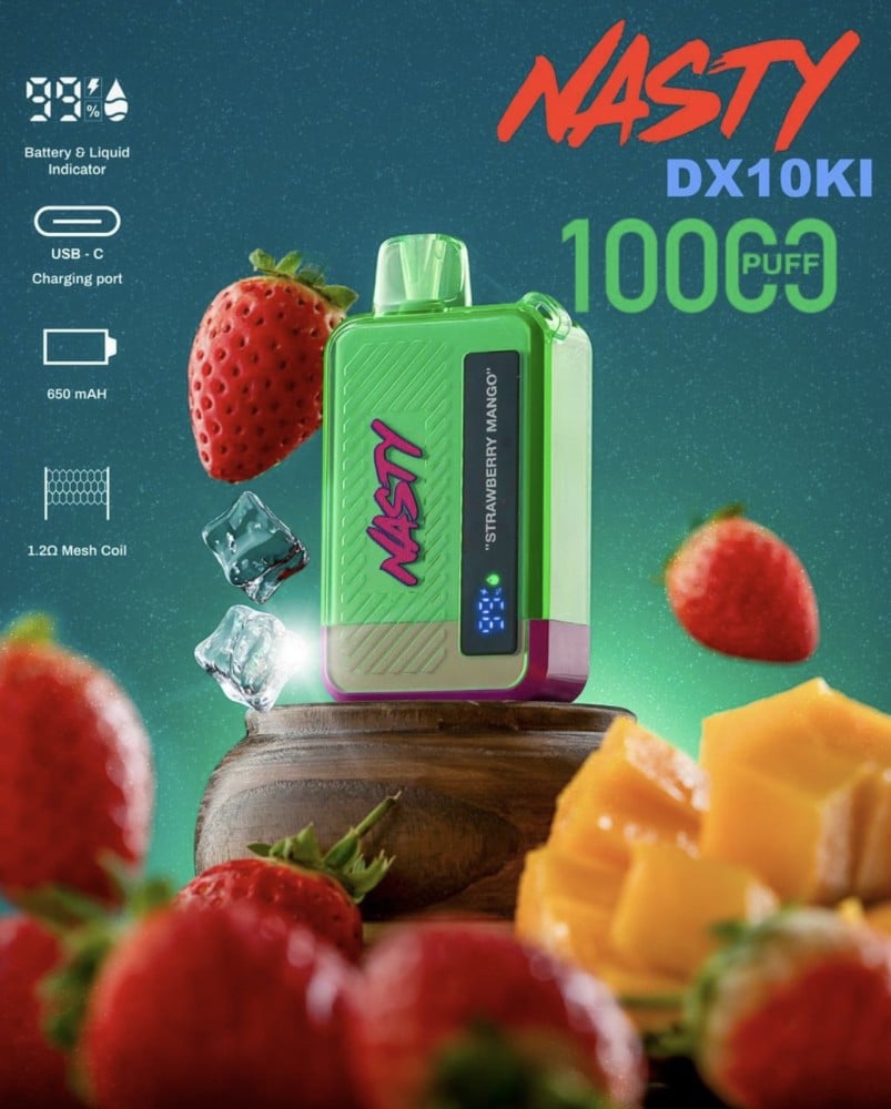 ناستي بار 10000 سحبة - NASTY BAR DX10K 10000 puffs