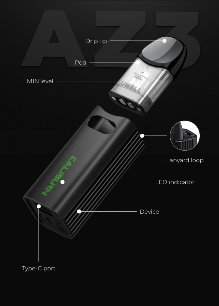 جهاز يوويل كاليبيرن اي زد 3 UWELL CALIBURN AZ3