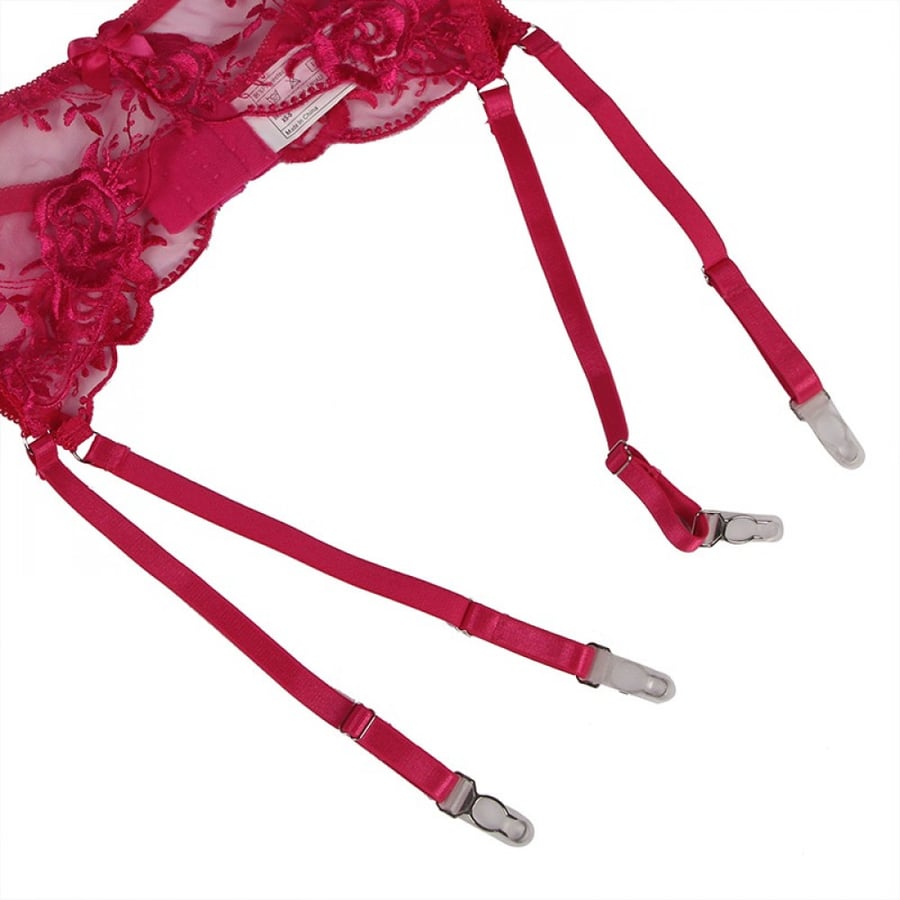 Pink lingerie set