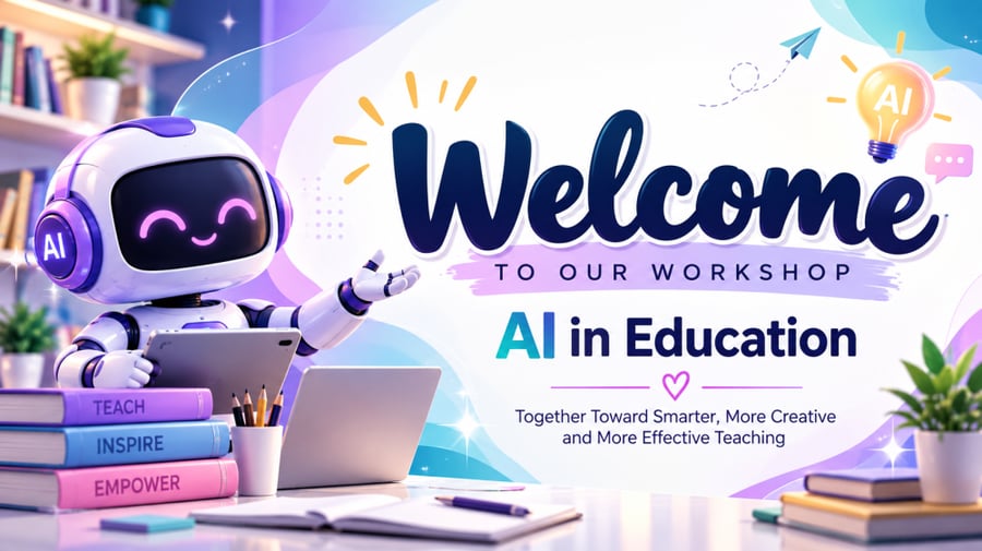 AI in Education  ورشة عمل | الذكاء الاصطناعي في التعليم