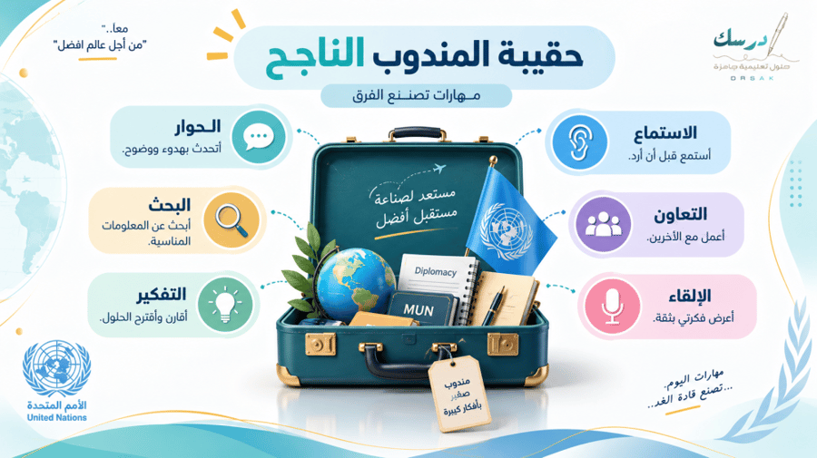 نموذج الأمم المتحدة MUN | نشاط طلابي للطفولة المبكرة والمرحلة الابتدائية