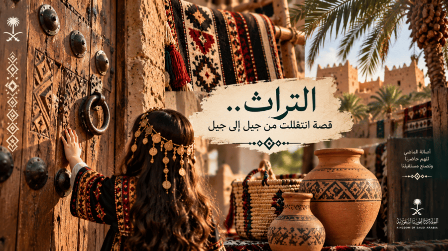 تراثنا هويتنا | عرض وفيديو التراث السعودي