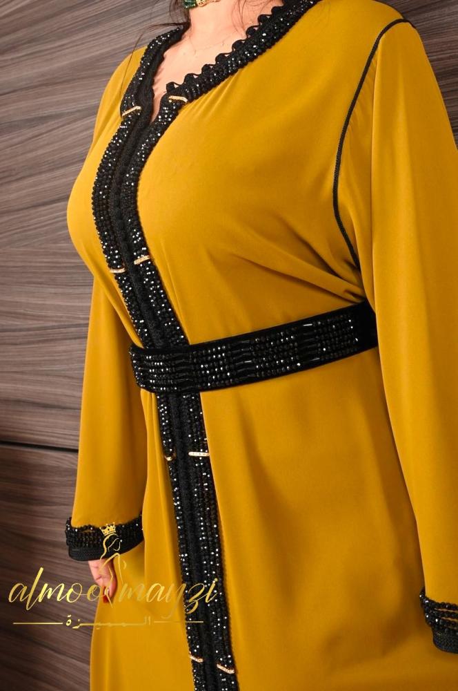 The princess's kaftan with the stunning black embroidery