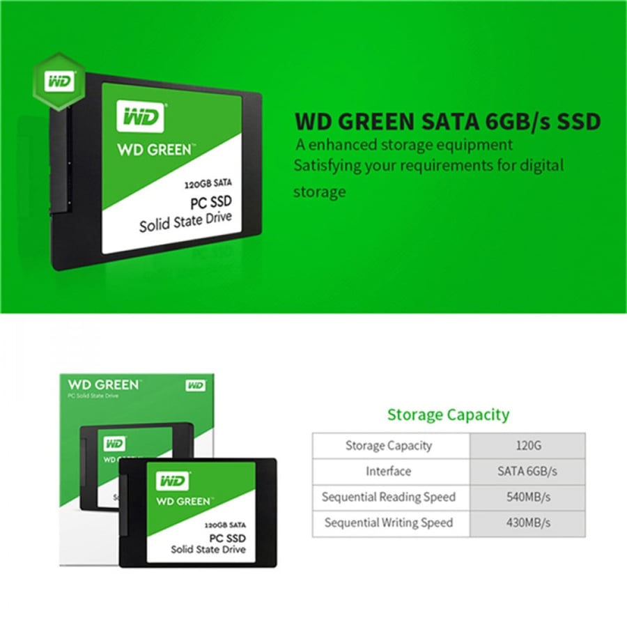هارديسك WD Green SSD 240GB أداء موثوق وسرعة متميزة