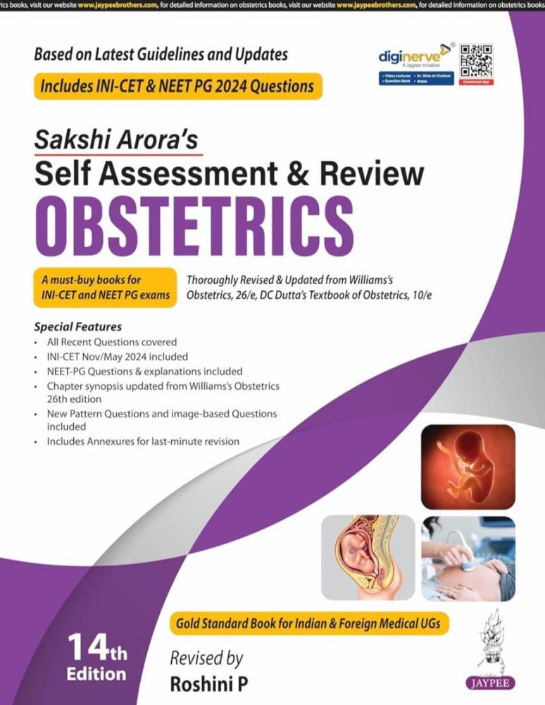 Self Assessment and Review Obstetrics 2025 By Arora