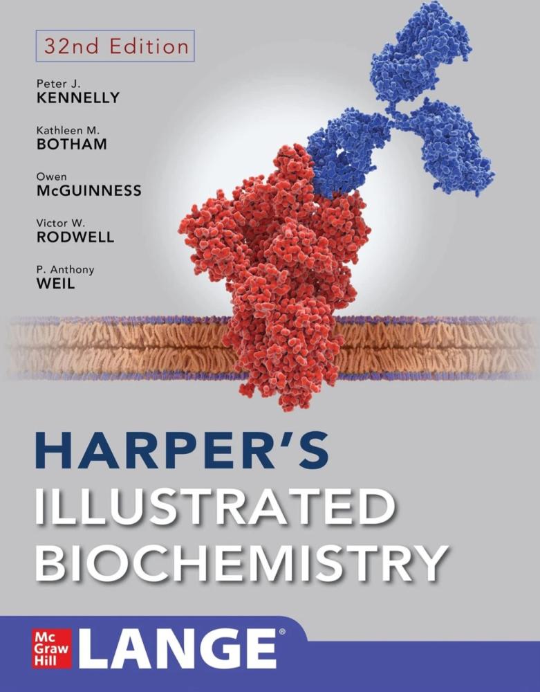 Harper's Illustrated Biochemistry 32nd Edition (Soft Copy PDF)