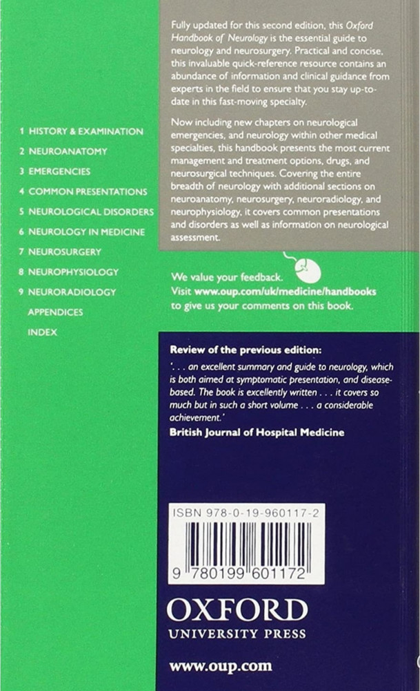Oxford Handbook of Neurology 2nd Edition