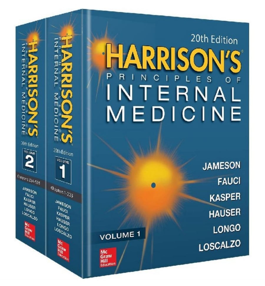 Harrison's Principles of Internal Medicine, (Vol.1 & Vol.2) 20th Edition
