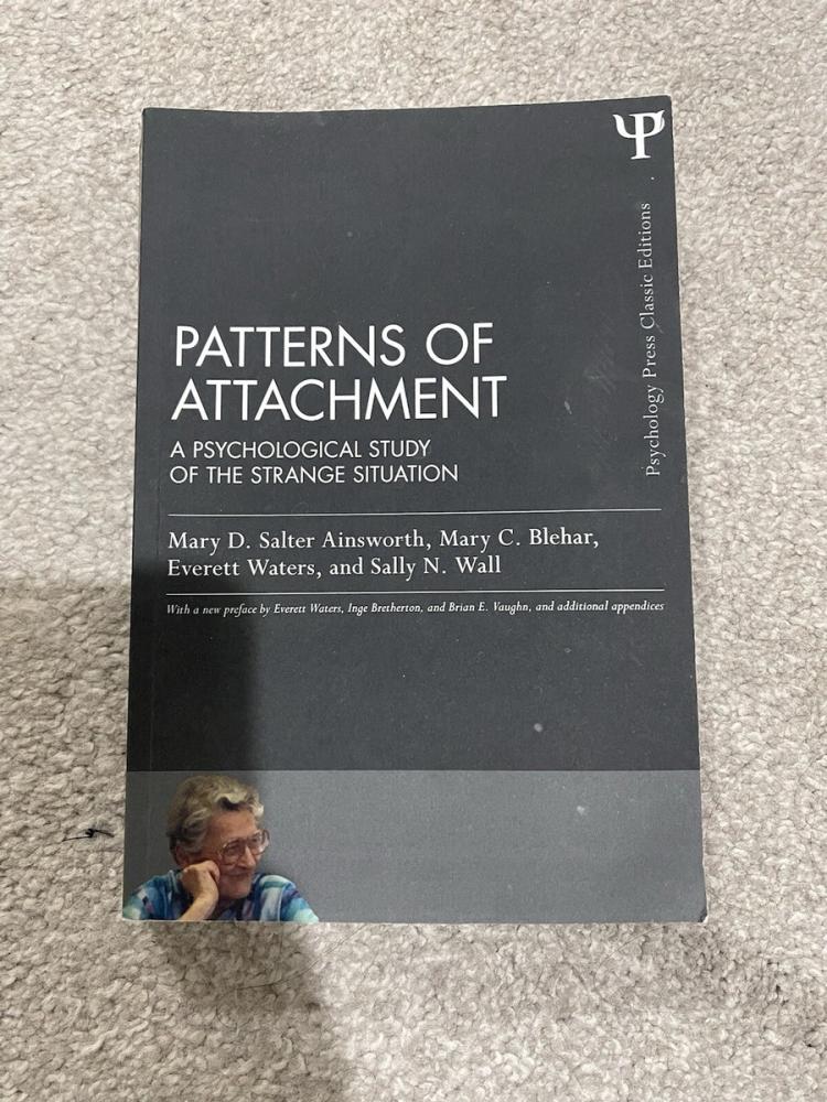 Patterns of ATTACHMENT A Psychological Study of the Strange Situation(PDF)