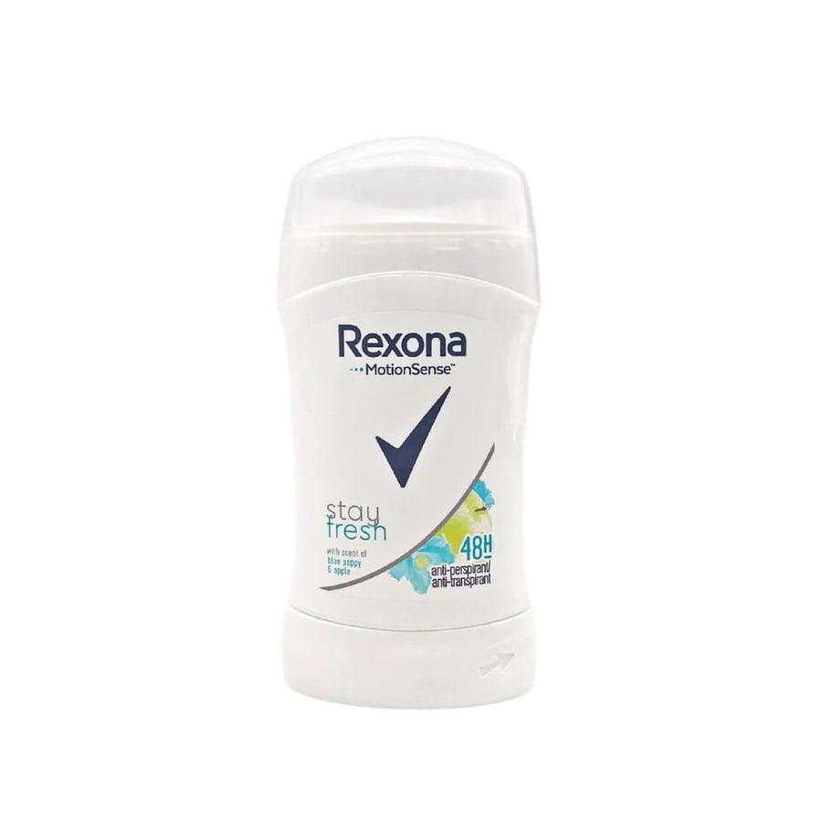 مزيل عرق ريكسونا 40 مل استك ستاي فريش rexona stick active stay fresh 40ml