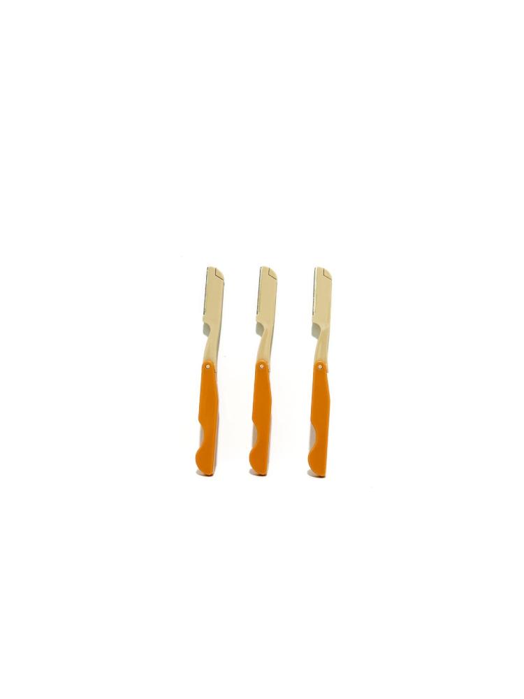 مجموعة تشذيب حواجب محمولة ثلاث قطع  portable eyebrow trimmer three-piece set
