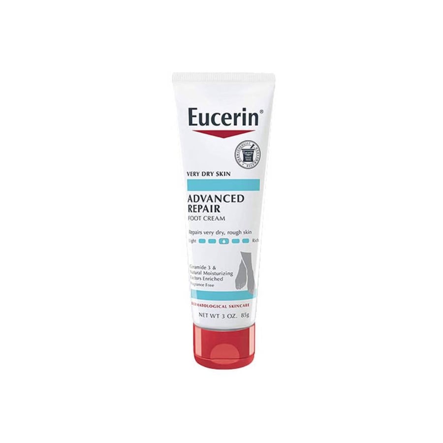 كريم قدمين يوسيرين 85 مل العناية المتقدمة بالقدمين eucerin, advanced repair, light feel foot crème 85 gram