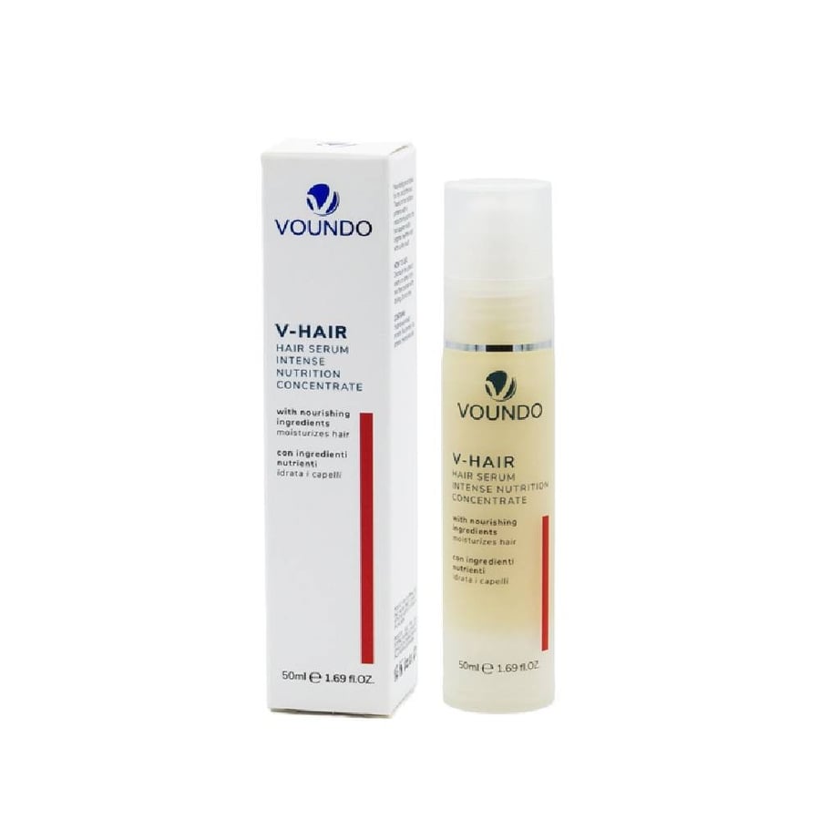 سيروم فوندو في هير لتغذية الشعر الجاف و المتقصف 50 مل  voundo hair serum intense nutrition concentrate 50 ml