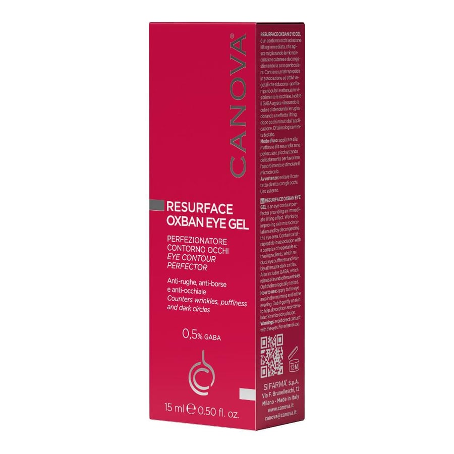 كانوفا ریسیرفیس أوكسبان جل كونتور للعين 15 مل canova re-surface oxban gel eye contour 15ml