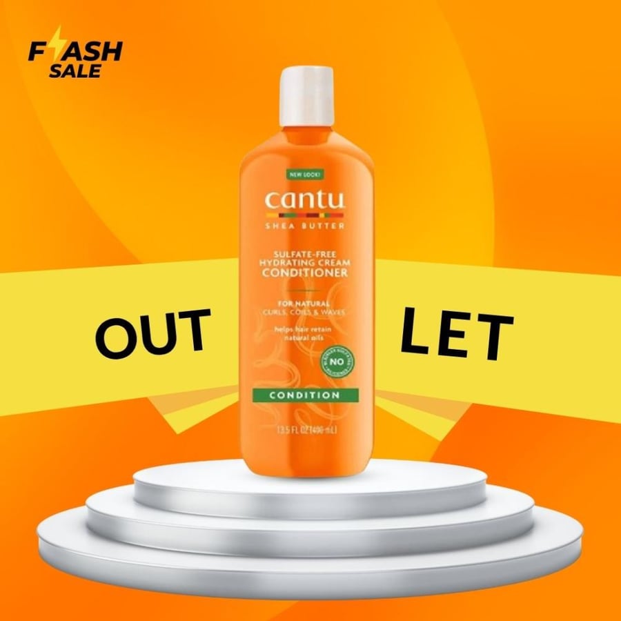 بلسم شعر كانتو 400 مل مرطب للشعر بزبدة الشيا cantu shea butter sulfate-free hydrating cream conditioner 400ml