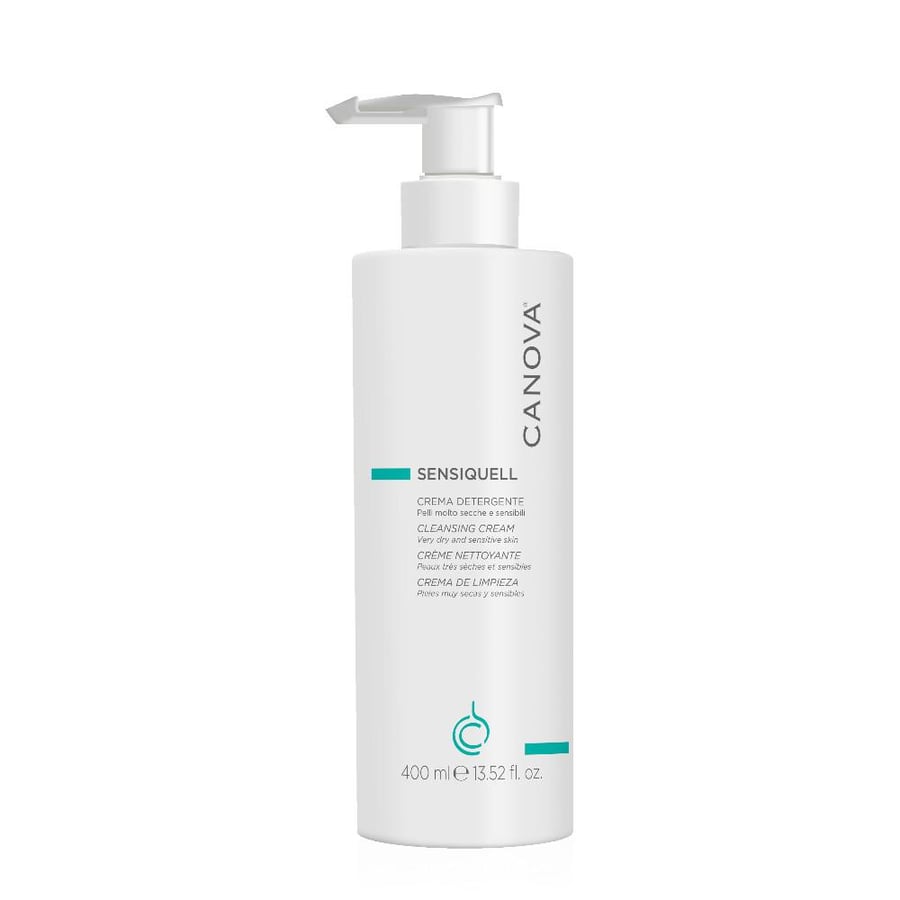 كانوفا سینسیكویل ديتيرجينت كلینسینج كریم 400 ملcanova sensiquell detergente cream 400ml bottle