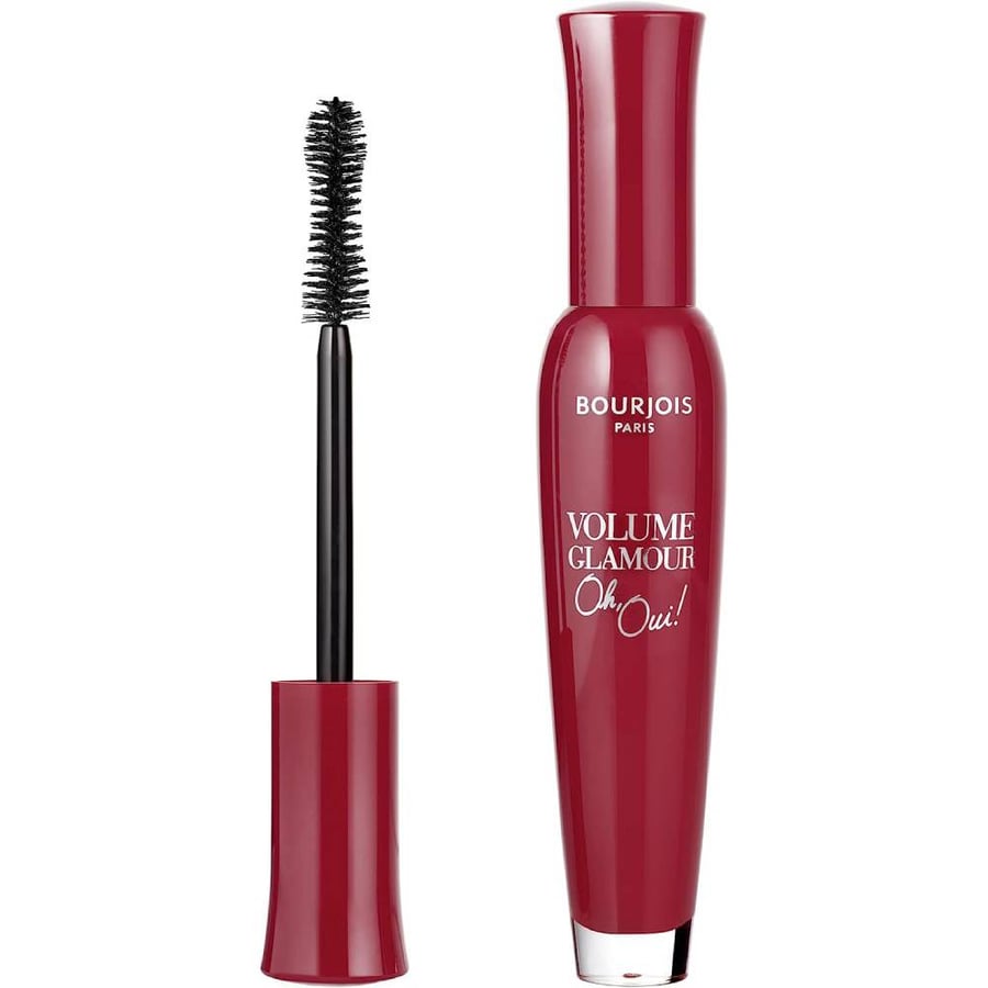 ماسكارا برجوا بيج لاش فوليوم اسود 01  bourjois big lashes long intense volume black shade zigzag fiber brush eyes  001 black