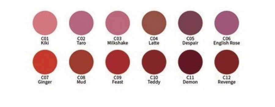 ملمع شفاه ايماجيك lp-207 رقم c 06 انجليش روسي 7 مل imagic lp-207 velvet lipgloss shade english rose
