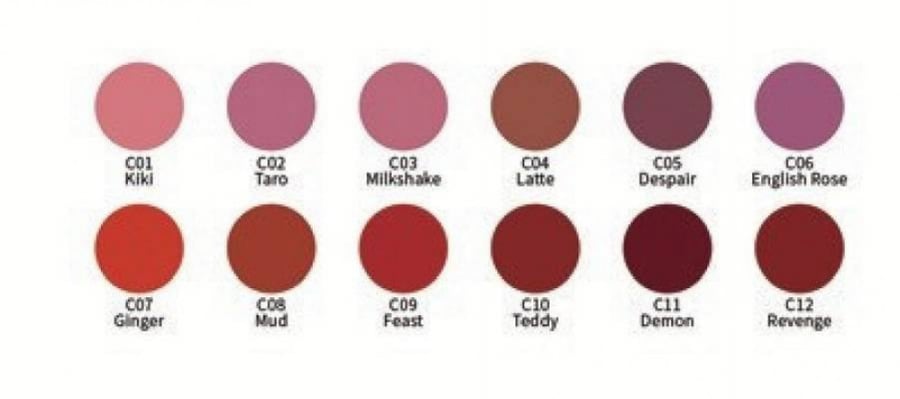 ملمع شفاه ايماجيك lp-207 رقم c 11 ديمون 7 مل imagic velvet lipgloss shade demon