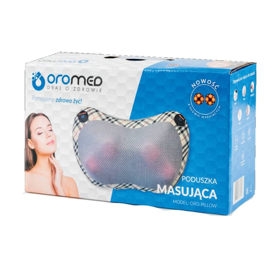 وسادة اورميد لتدليك الجسم والظهر والرقبة oromed shiatsu massage pillow