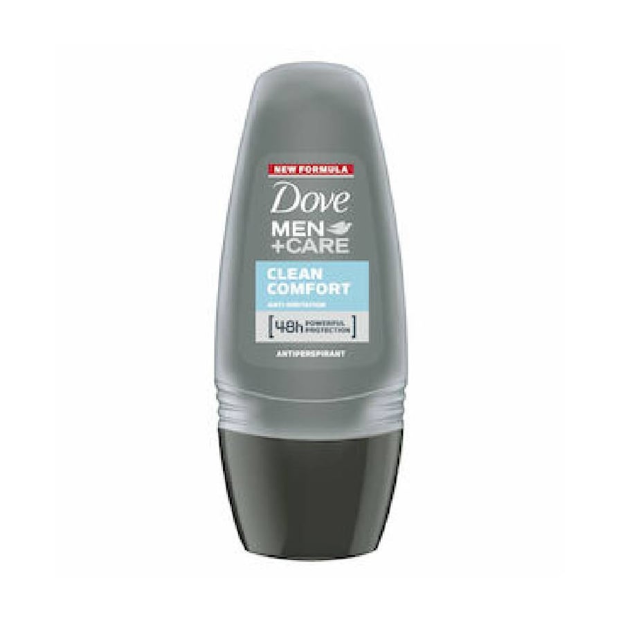 مزيل عرق رول دوف كلين كومفرت 50 مل للرجال  dove men antiperspirant roll on clean comfort anti irritation 50ml