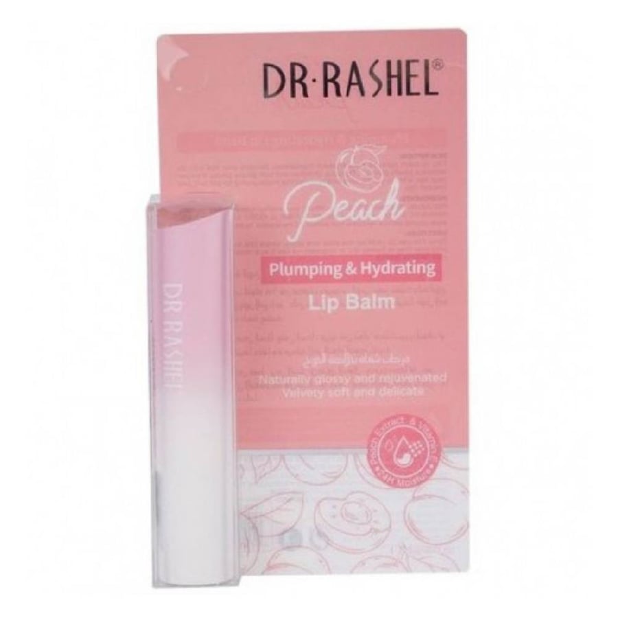 مرطب شفاة د. راشيل بخلاصة الخوخ dr rashel lip balm with peach flavour