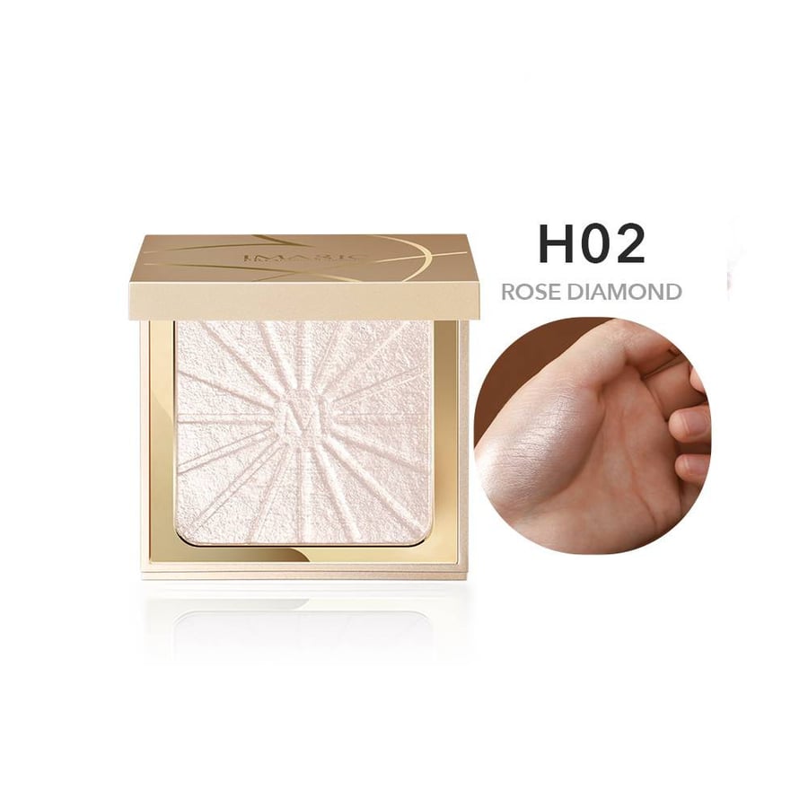 هيلايتر و احمر خدود ايماجيك fa-130 رقم h02 روز دياموند لوفرز هوج 8.8 جم  radiant highlight and blusher shade rose diamond