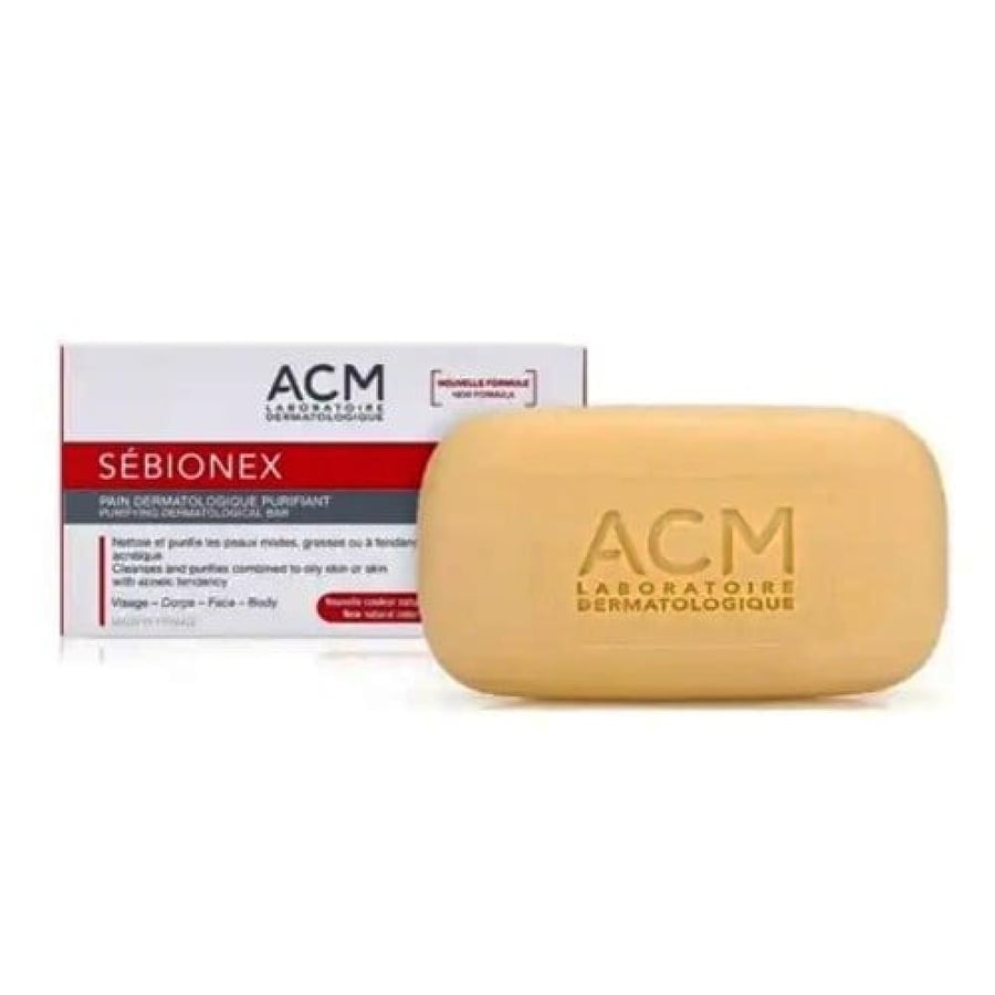صابون منقي أي سي إم 100 جرام سيبونيكس acm  sebionex purifying bar 100g