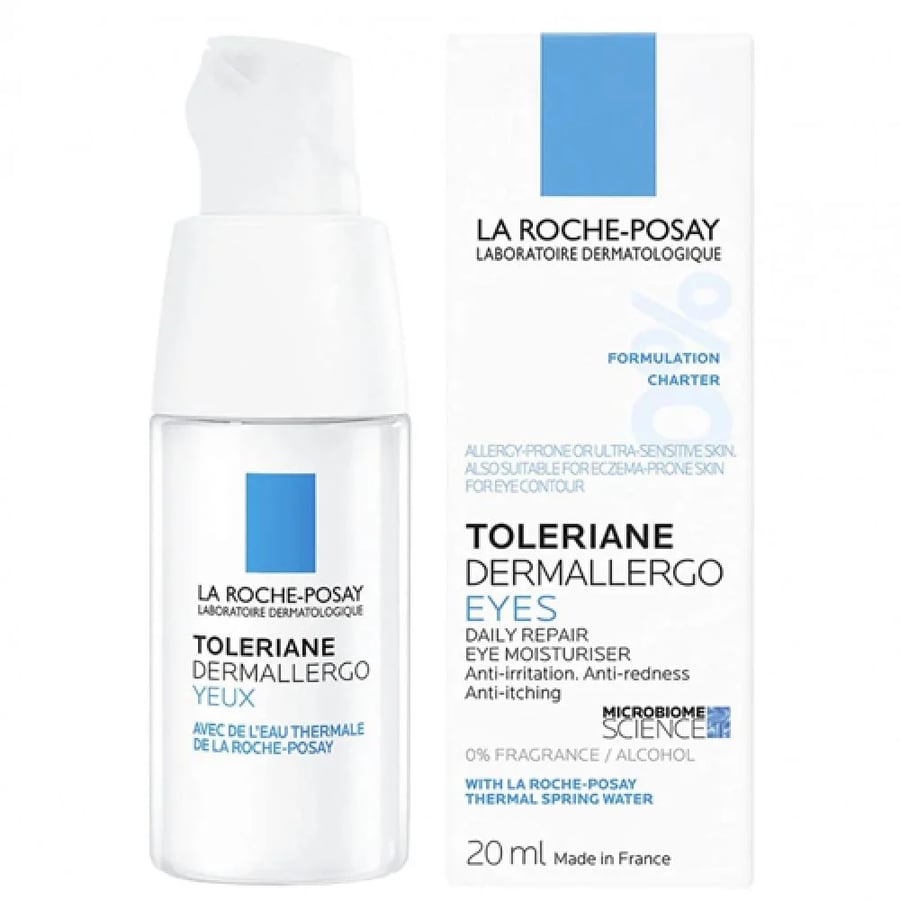 كريم بشرة لاروش بوزيه توليريان 20 مل مرطب لمحيط العين la roche posay toleriane dermallergo eye cream 20ml