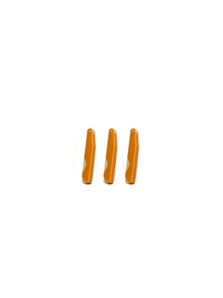مجموعة تشذيب حواجب محمولة ثلاث قطع  portable eyebrow trimmer three-piece set