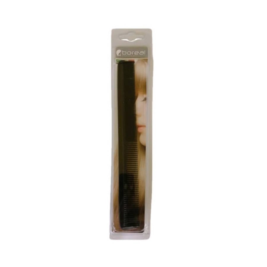 مشط شعر بوريال اسود بلاستيك  boreal professional hair comb black