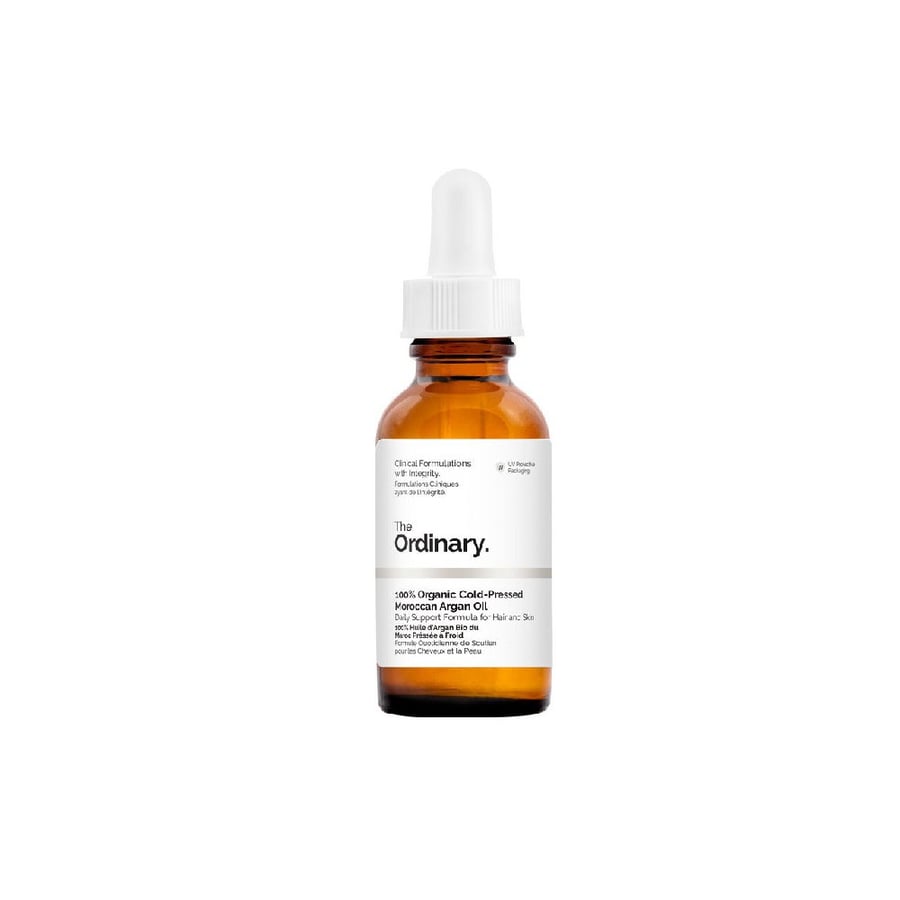 زيت الارجان المغربى الطبيعي من ذا اورديناري 30 مل the ordinary 100 organic cold-pressed moroccan argan oil 30ml