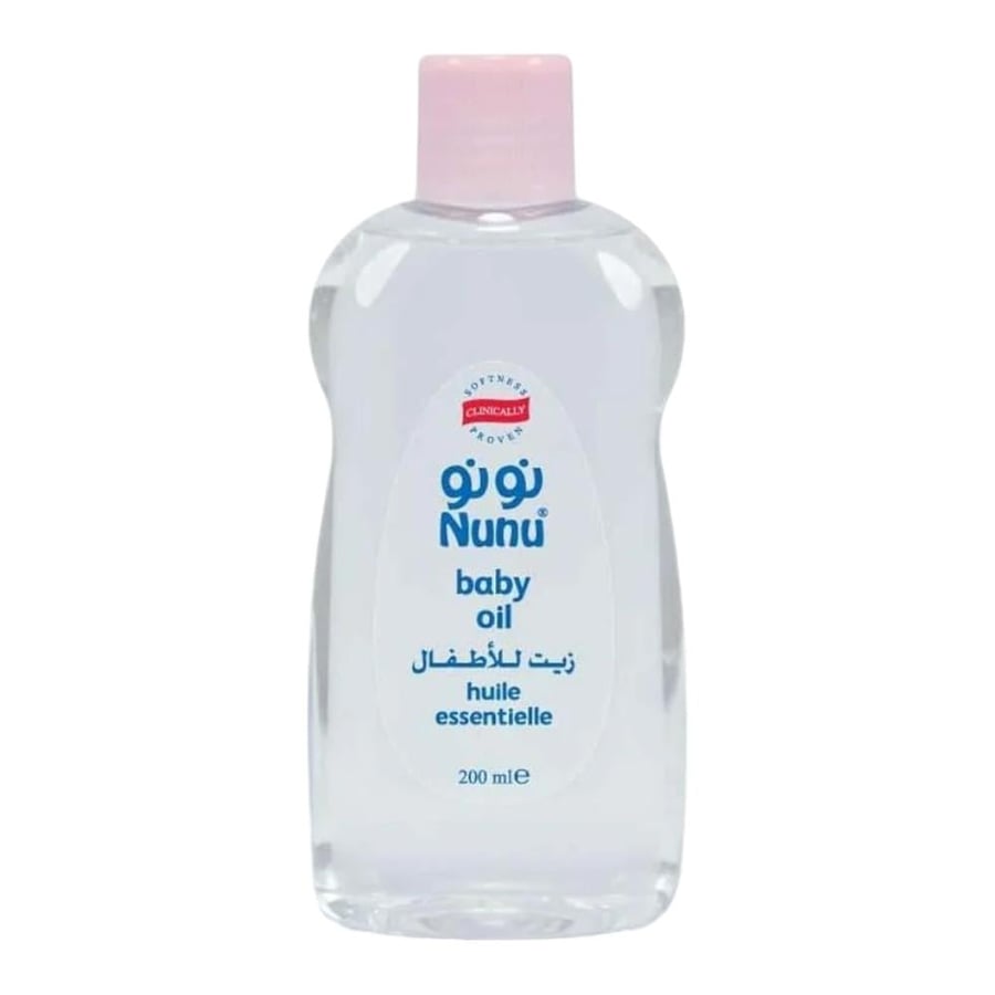 نونو زيت اطفال 200 مل nunu baby oil 200 ml