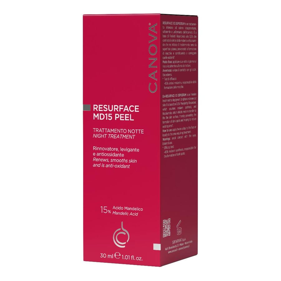 كانوفا ریسیرفیس إم دي 15 مُقشر لیلي 30 مل canova re-surface md15 peel 30ml