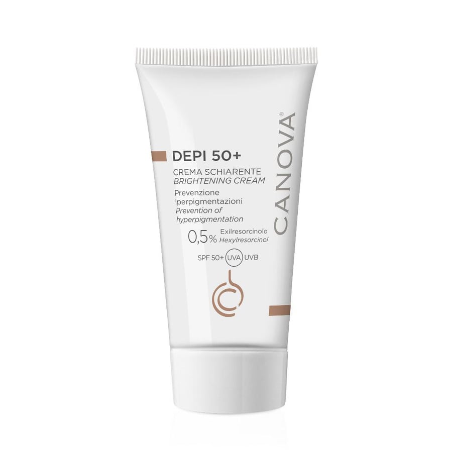 كانوفا دي بي +50 برایتیننج كریم 50 مل canova depi 50+ brightening cream  50ml tube
