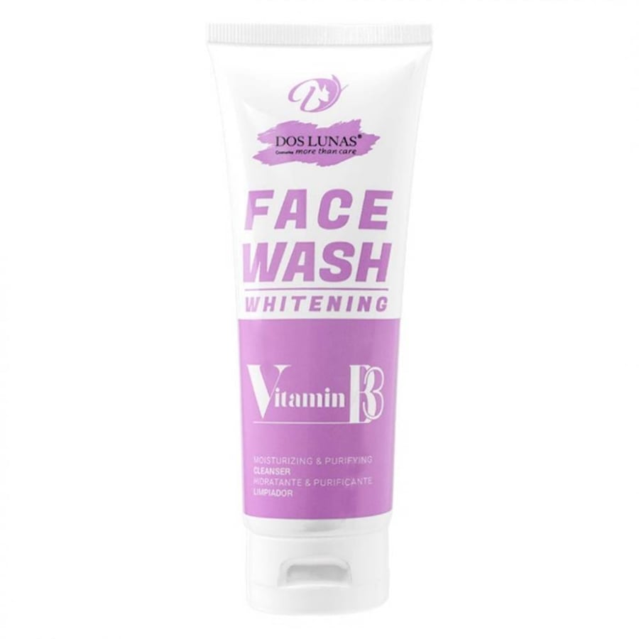 غسول دوس لوناس للوجة مع فيتامين بي 3 120جم dos lunas face wash vitamin b3