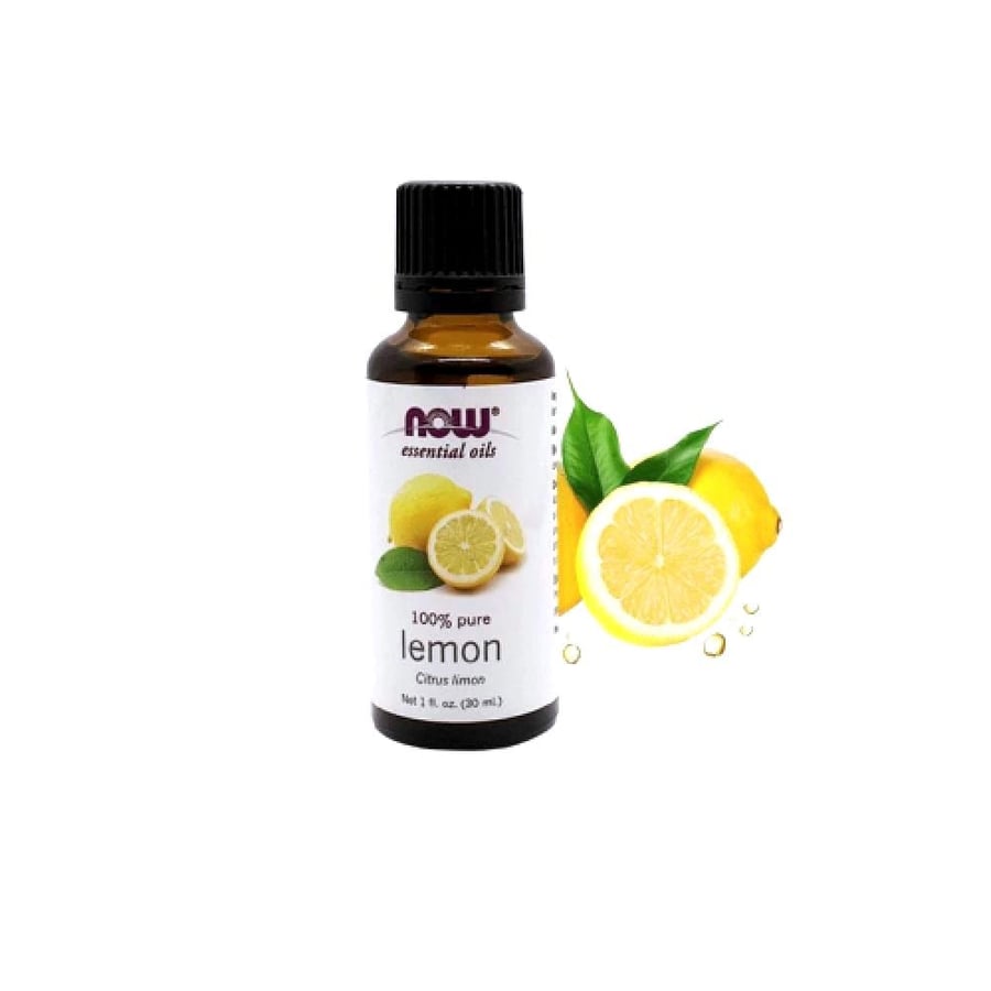 زيت عطري ناو عضوي ليمون 30 مل now solutions lemon essential oil 30ml
