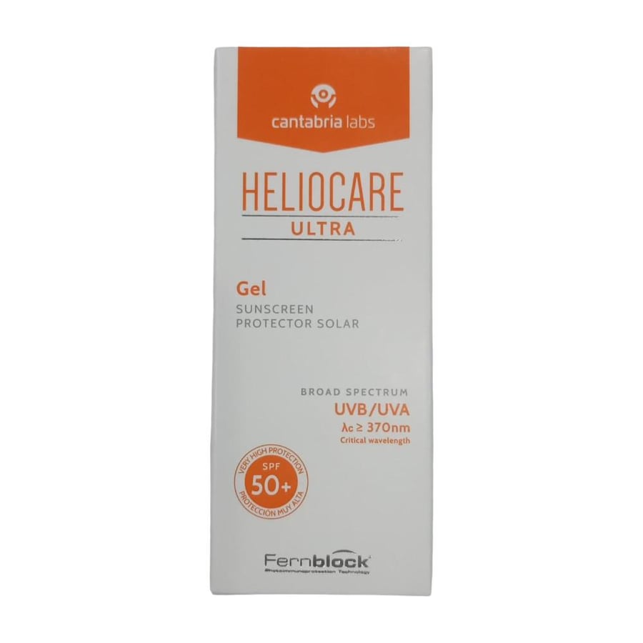 هيليوكير الترا جل 50 مل واقي شمس طبيعي معامل حماية 50 heliocare ultra gel sunscreen protector solar spf 50+ 50ml