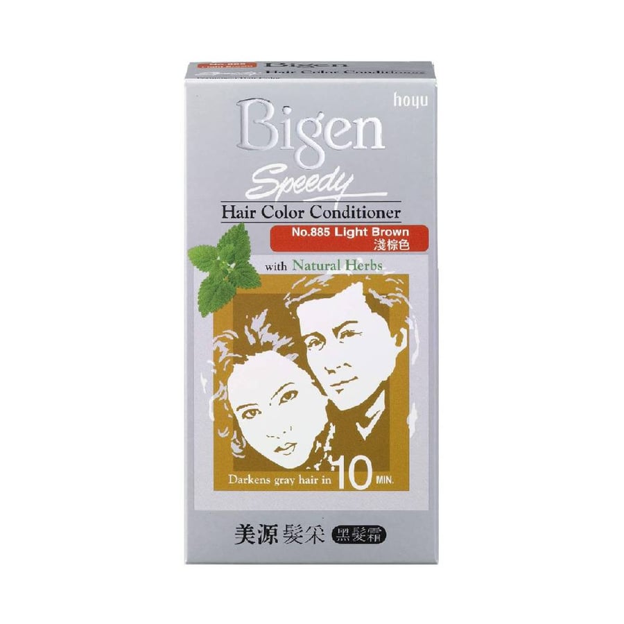 صبغة شعر بايجون رقم 885 بنى فاتح bigen speedy 885 light brown cream kit