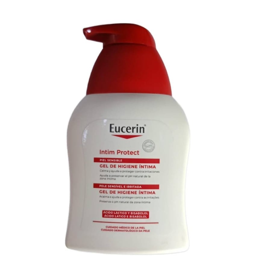غسول نسائي يوسيرين 250 مل للمناطق الحساسة eucerin intimate hygiene wash protection fluid 250ml
