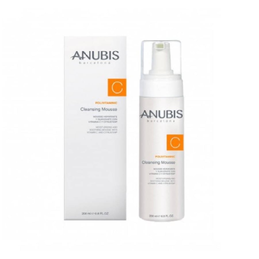 غسول رغوة انوبيس  منظف للبشرة مع فيتامين سي  200مل anubis skin cleansing foam wash with vitamin c 200ml