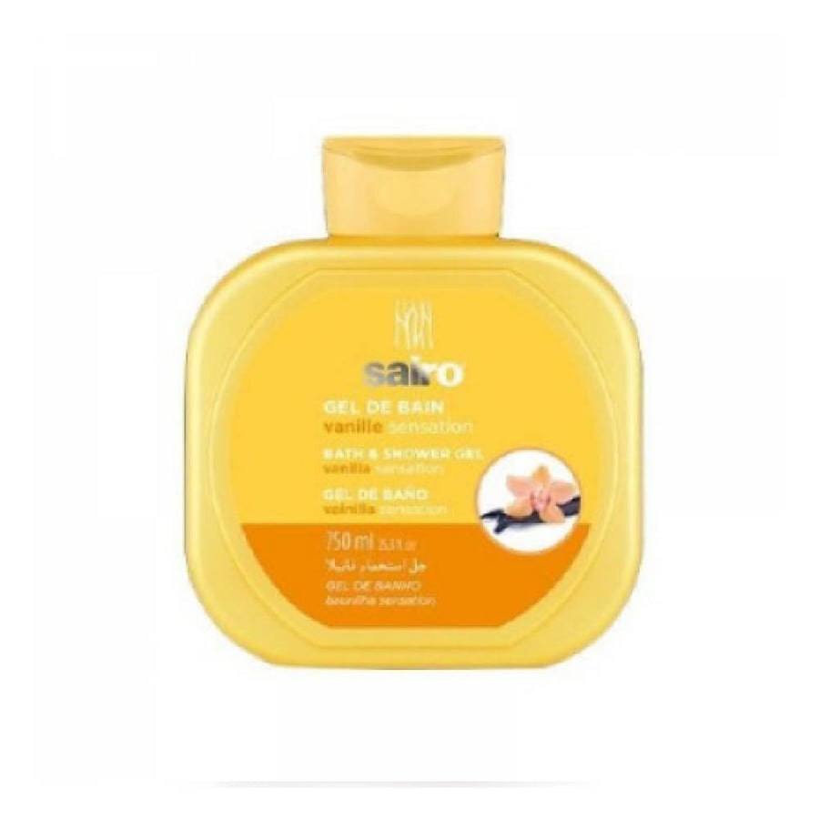 جل استحمام سايرو 750 مل بالفانيليا sairo bath and shower gel - vanilla sensation,750 ml